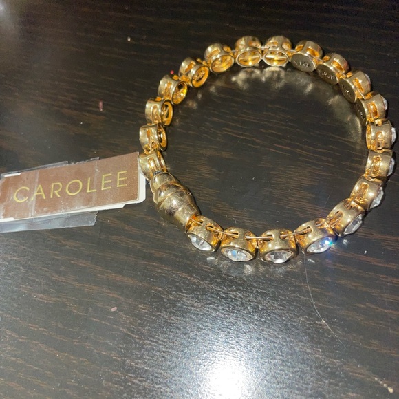 Carolee Gold VH1 save the music magnetic closure bracelet with crystals. NWT - Picture 6 of 6